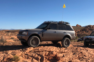 Land Rover Range Rover with Black Rhino Barstow